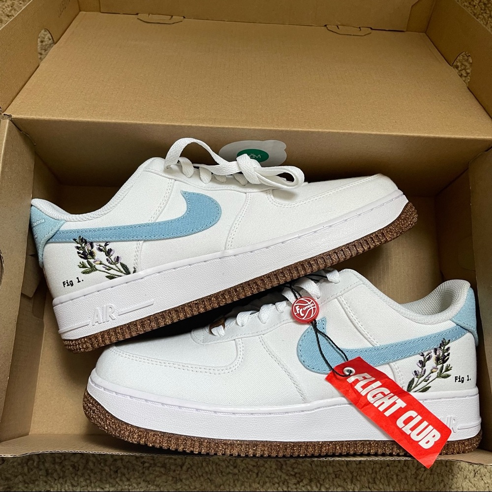 NIKE Air Force 1 ‘07 SE Indigo 🌿💜